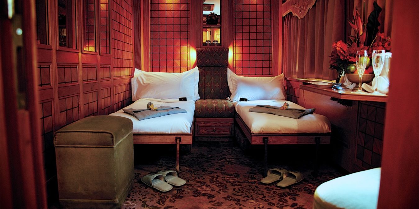 Couchettes luxueuses à bord de l'Orient Express - Luxurythai Travel