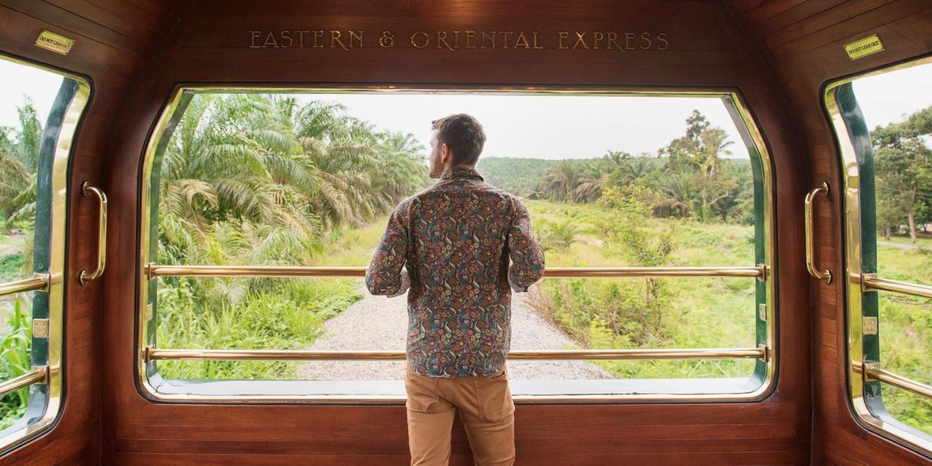Voiture d'observation de l'Eastern Oriental Express